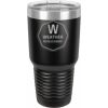 30 oz. Ringneck Stainless Steel Tumbler w/Clear Lid Thumbnail