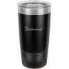 20 oz. Stainless Steel Tumbler w/Clear Lid Thumbnail