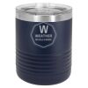 10 oz. Stainless Steel Tumbler w/Clear Lid Thumbnail