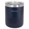 10 oz. Stainless Steel Tumbler w/Clear Lid Thumbnail